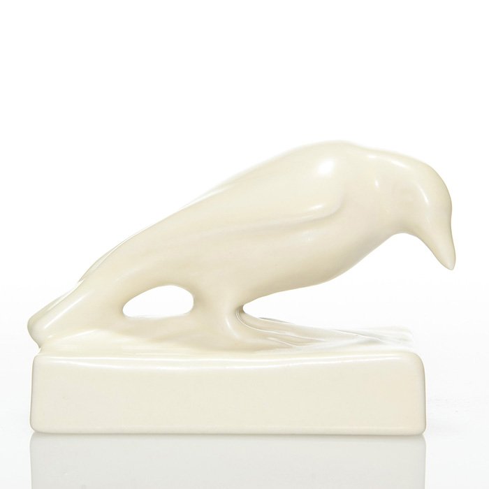 Rookwood Rook paperweight, 1931, 1623, 2 7/8" (1 of 1)