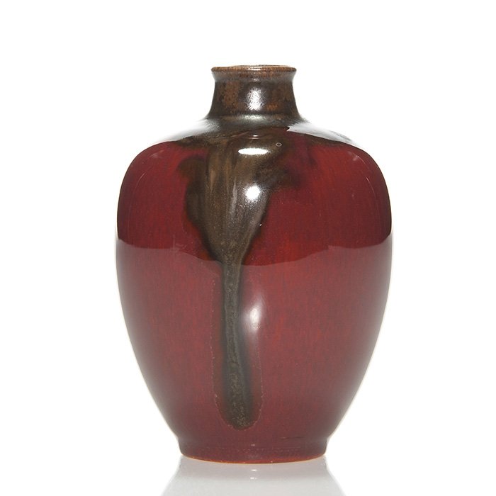 Rookwood glaze effect vase, 1932, 6317 F, 3 7/8" (1 of 1)
