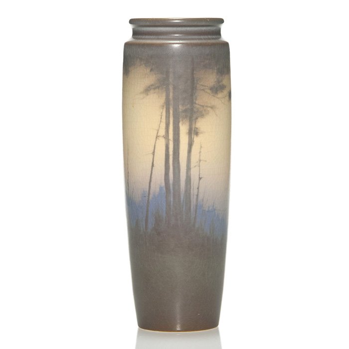 Rookwood Vellum scenic vase, Asbury,1919, 9 1/4" (1 of 1)