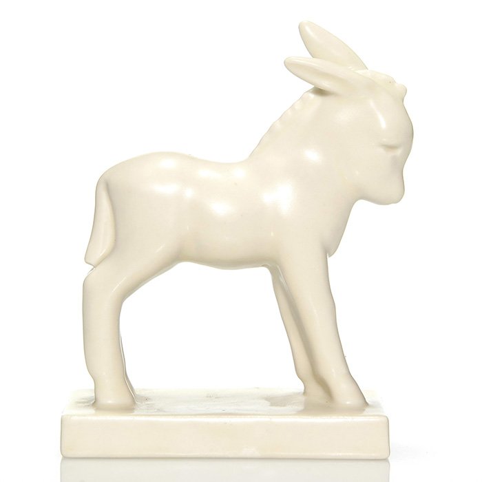 Rookwood Donkey paperweight, 6241, 1934, 6" (1 of 1)