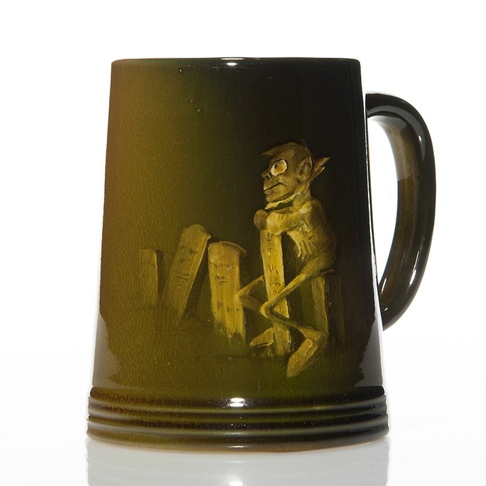 Rookwood Standard mug, Grave Yard, Young (1 of 1)