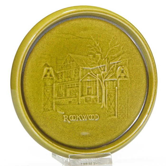 Rookwood â€œGates of Rookwoodâ€ tile, Menzel, 5 1/2" (1 of 1)