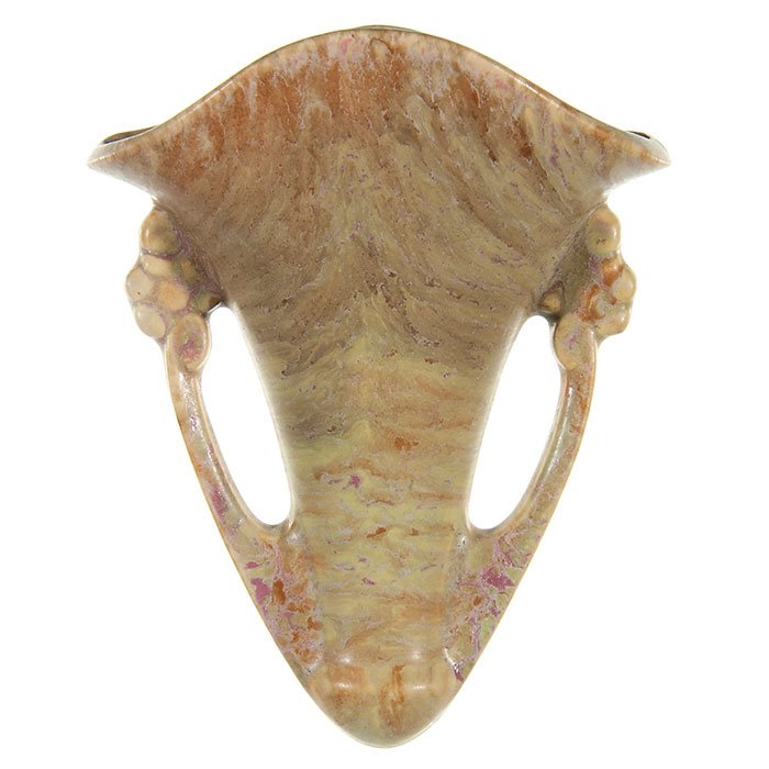 Roseville Carnelian II wall pocket, 1246-7, 7 1/2" (1 of 1)