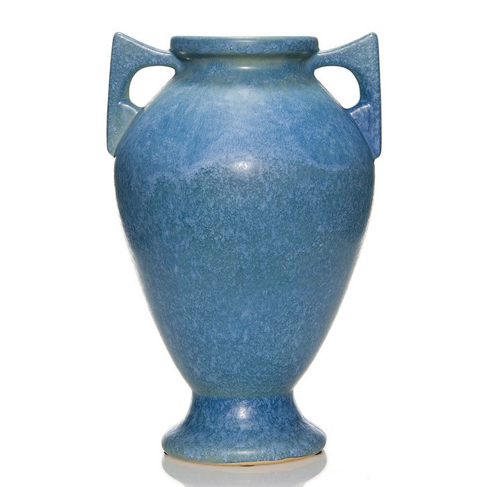 Roseville Carnelian II vase, 15 5/8" (1 of 2)