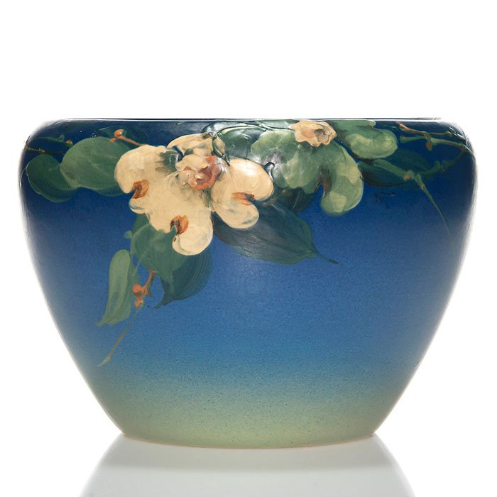 Weller Hudson jardiniere, 6 1/4" X 9 1/2" (1 of 1)