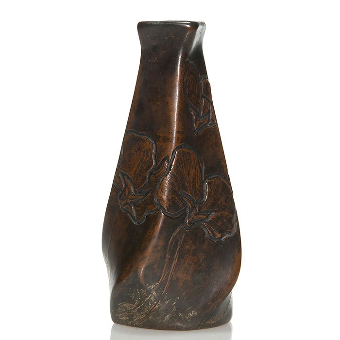 Clewell copper clad Owens vase, ca 1906, 5 5/8" (1 of 1)
