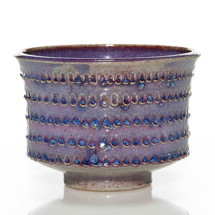 Paul Bellardo stoneware vase, 3 3/8" (1 of 1)