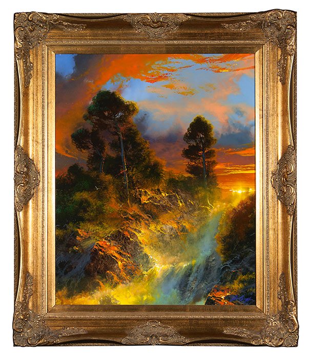 Dale TerBush Fantasy Landscape 30" x 24" (1 of 4)