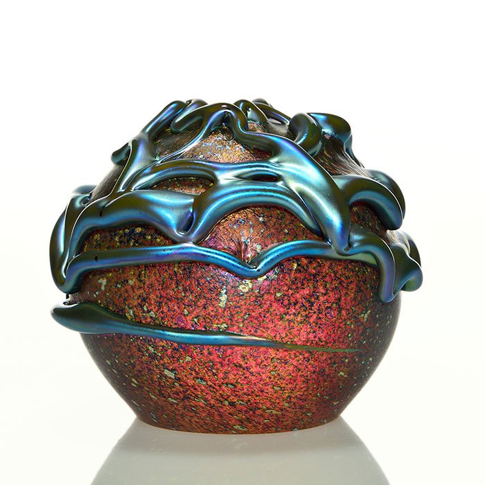 Daniel Lotton Lava paperweight, 2013, 3 1/4" (1 of 1)