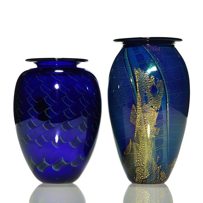 2 Studio vases: early Randy Strong + Robert Eickholt (1 of 1)