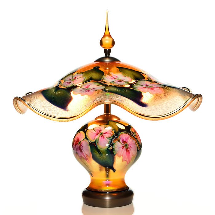 Charles Lotton Sunset Multi-Flora lamp, 1998, (1 of 1)