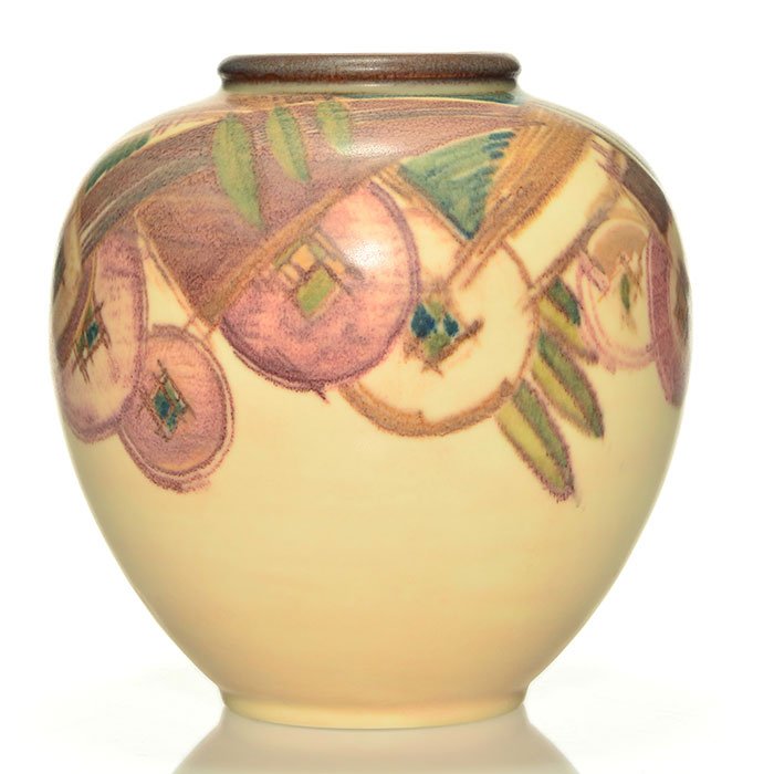 Rookwood double vellum vase, Epply, 1931, 7 1/4" (1 of 2)