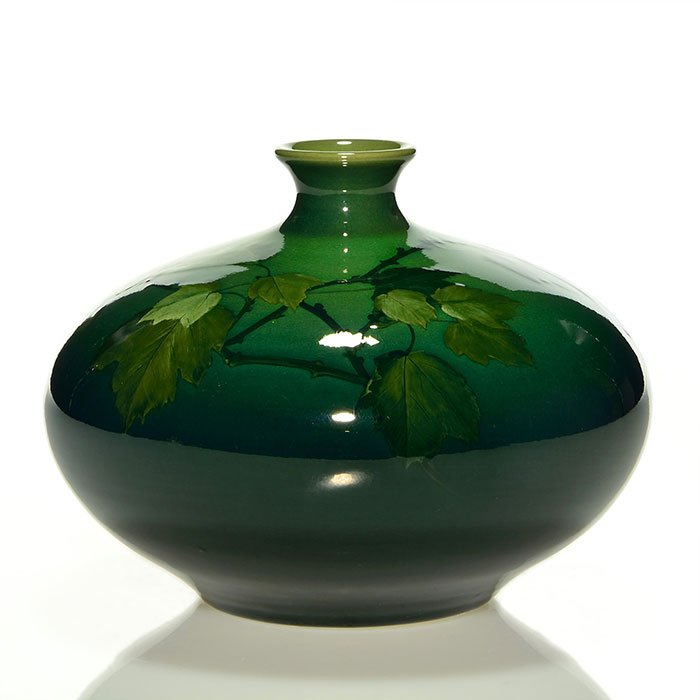 Rookwood Sea Green floral, A.R.V., 1895, 5 3/8" (1 of 1)