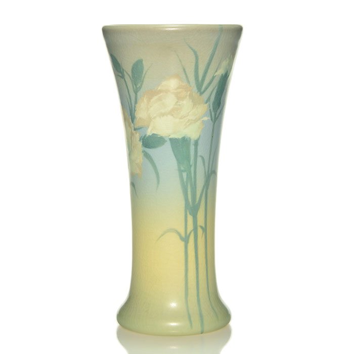 Rookwood Vellum vase, Diers, 1908, 1357D, 8 3/4" (1 of 1)
