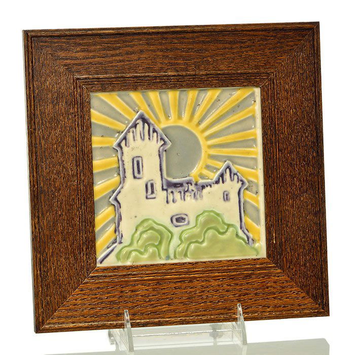 Rookwood €œThe Mission€ tile, 5 3/4", 1925, 3205 (1 of 1)