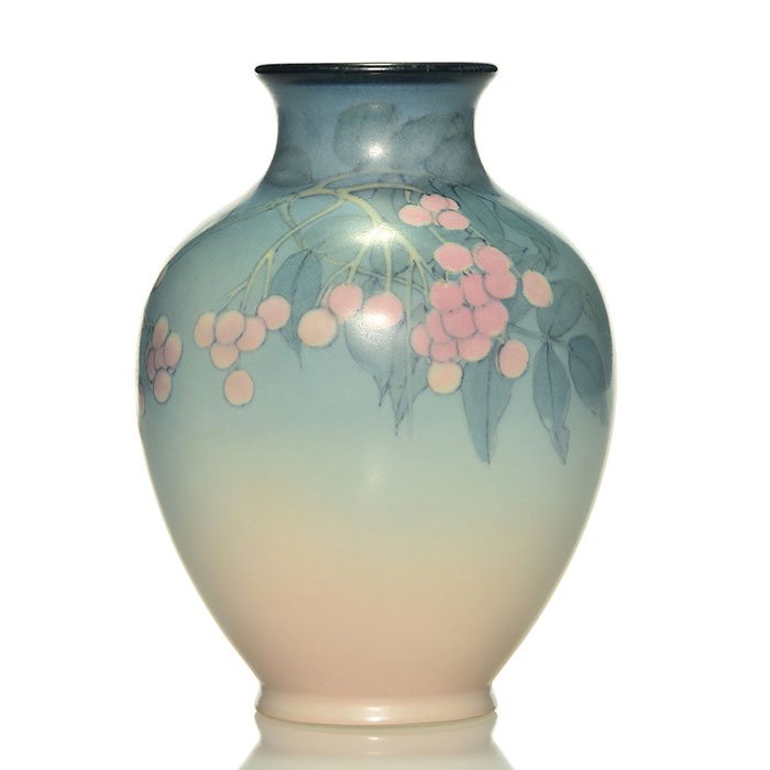 Rookwood Vellum vase, Diers, 1931, 2918 E, 6 1/2" (1 of 1)