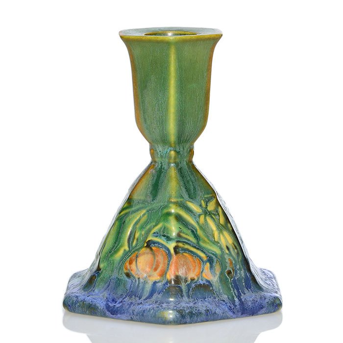 Roseville Baneda candleholder, shape 1088-4, 4 3/4" (1 of 1)