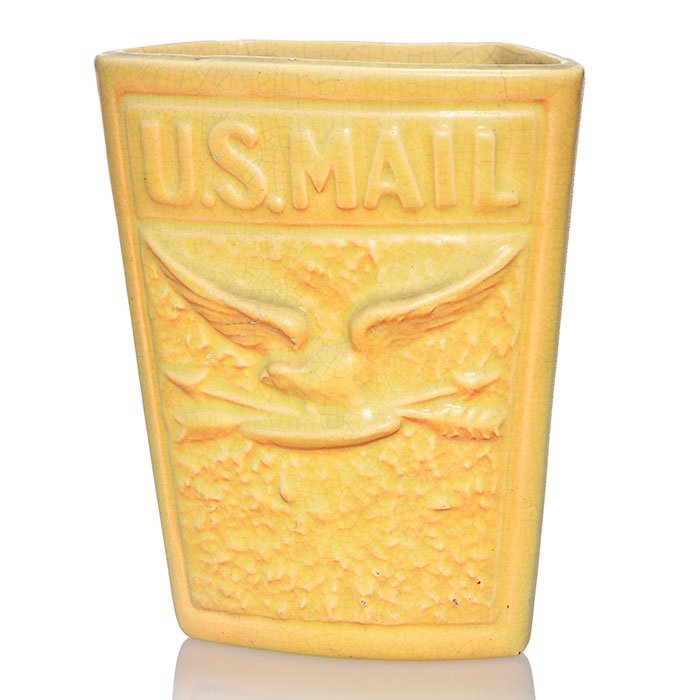 Weller U.S. Mail wall pocket, 7 1/2" (1 of 1)
