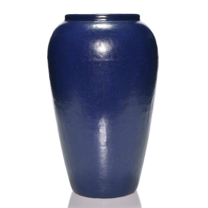 Paul Revere Pottery 12 5/8", dark blue mat (1 of 1)