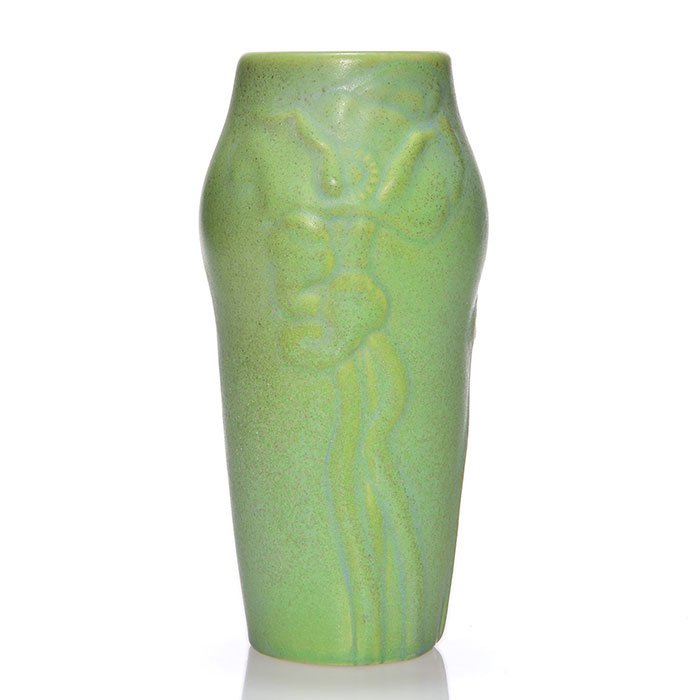 Van Briggle Poppy vase, 1902, design # 2 (1 of 1)