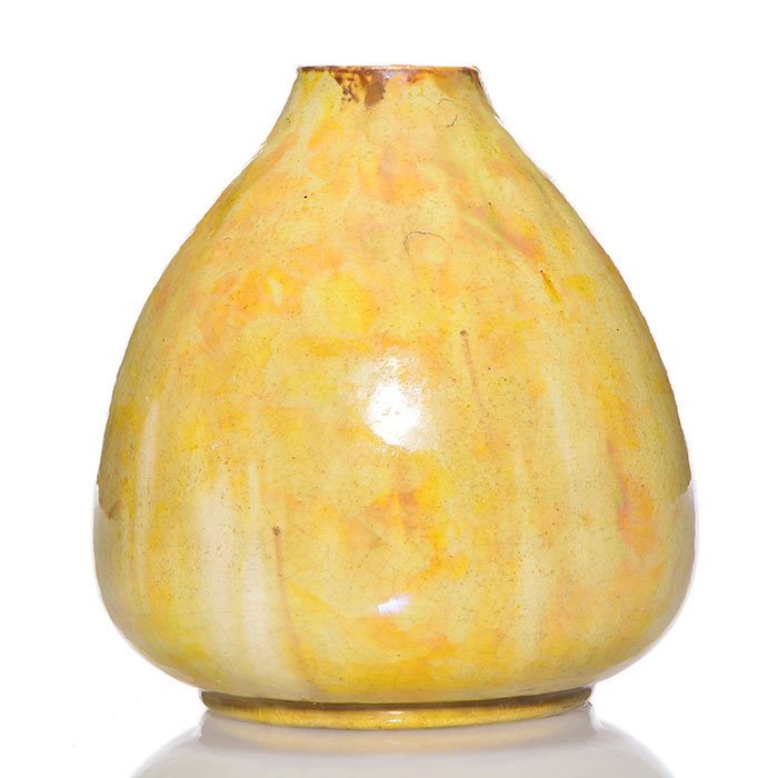 Ceramic Flame Co. Brouwer Flame Decorated vase (1 of 1)