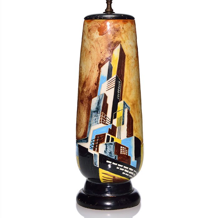 George Schreiber, Stonelain lamp, 17" (1 of 1)