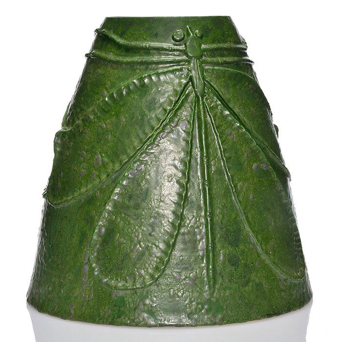 Scott Draves Studio floor vase, dragonfly, 14 3/4" (1 of 1)