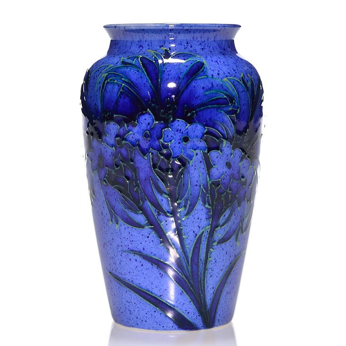 Moorcroft vase, Powder Blue, Cornflower, 5" (1 of 1)