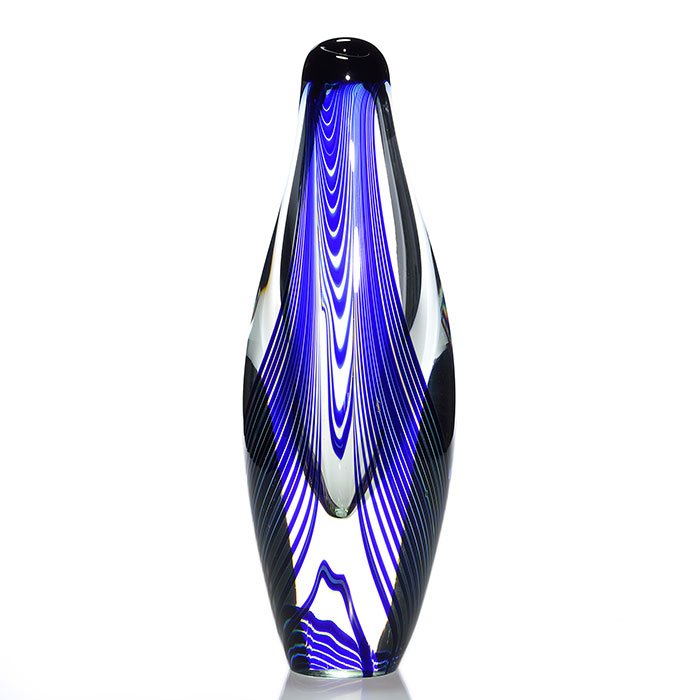 David Lotton Reflection Spiral vase, 13 1/2", 2004 (1 of 1)