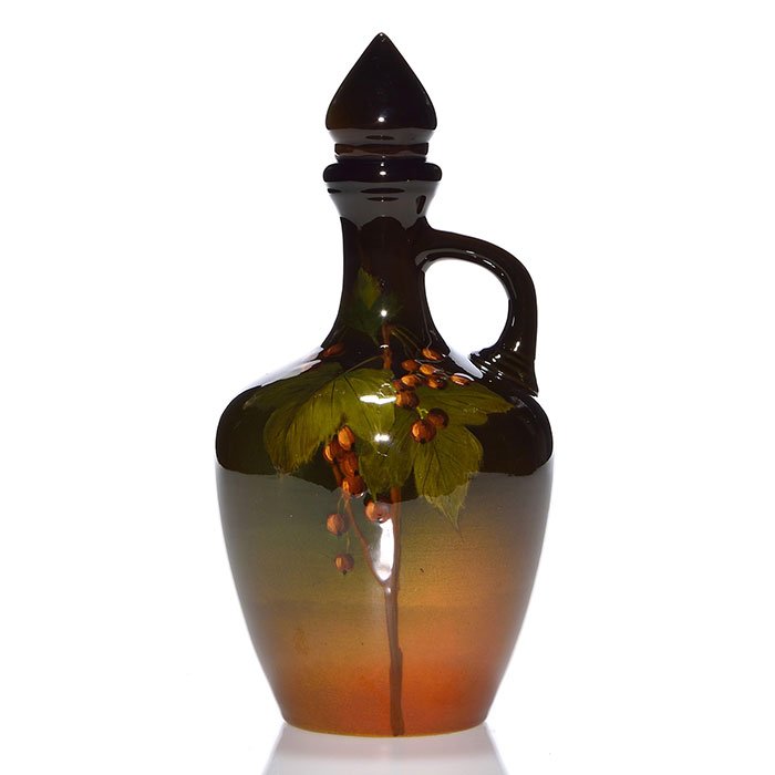 Rookwood Standard whiskey jug, Asbury, 1900, 9 1/4" (1 of 1)