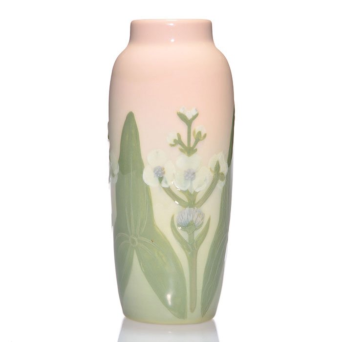 Rookwood Iris vase, floral, Fechheimer, 1906, 6 3/4" (1 of 1)
