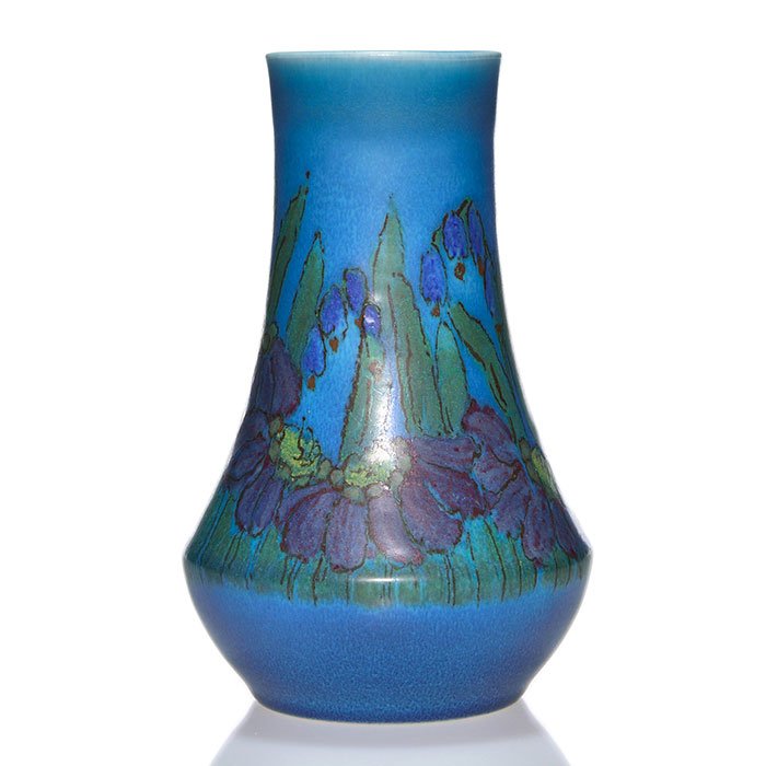 Rookwood mat vase, Tischler, 1924, 2065, 7 1/2" (1 of 1)