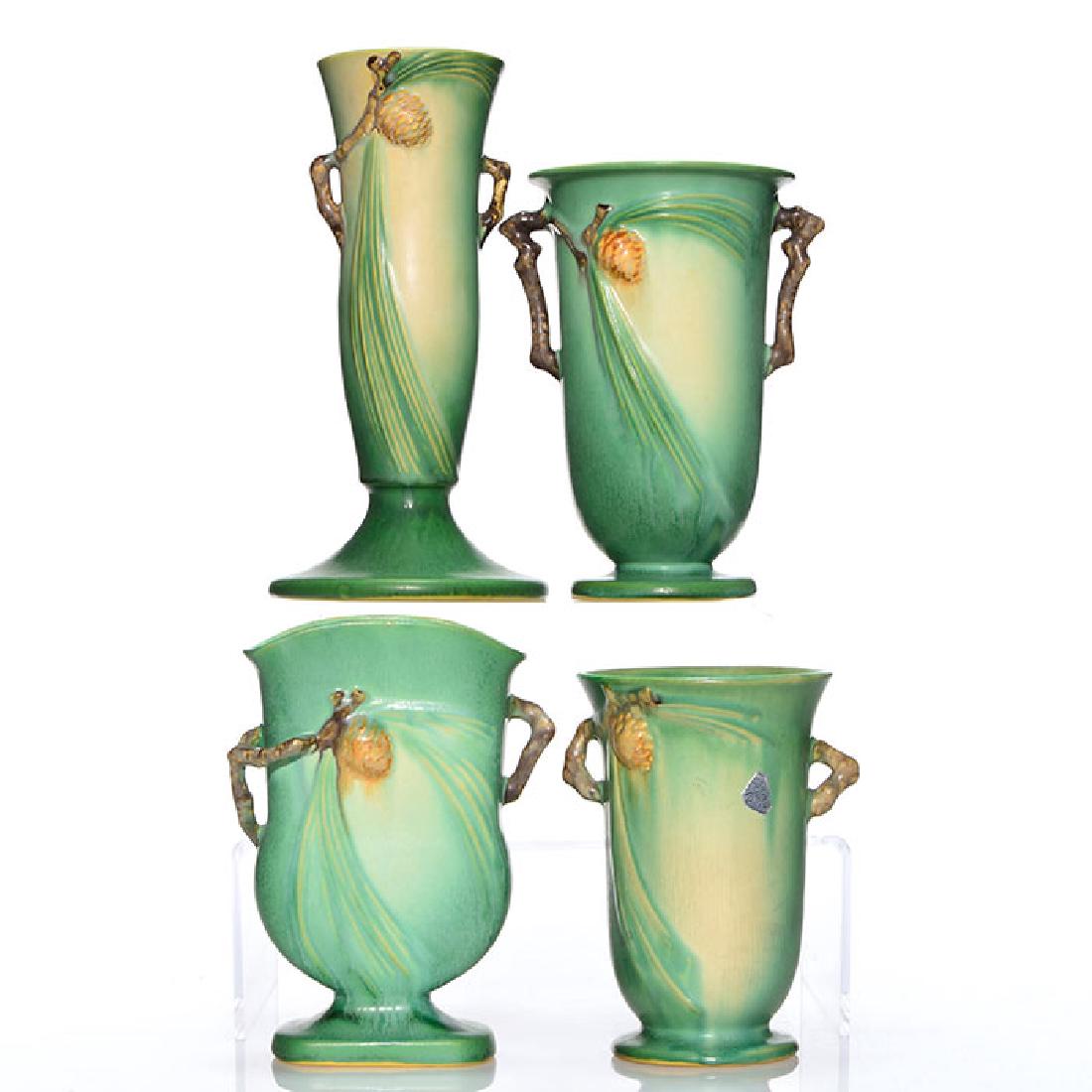 4 Roseville Pine Cone, green, 705, 907, 838, 121 (1 of 1)