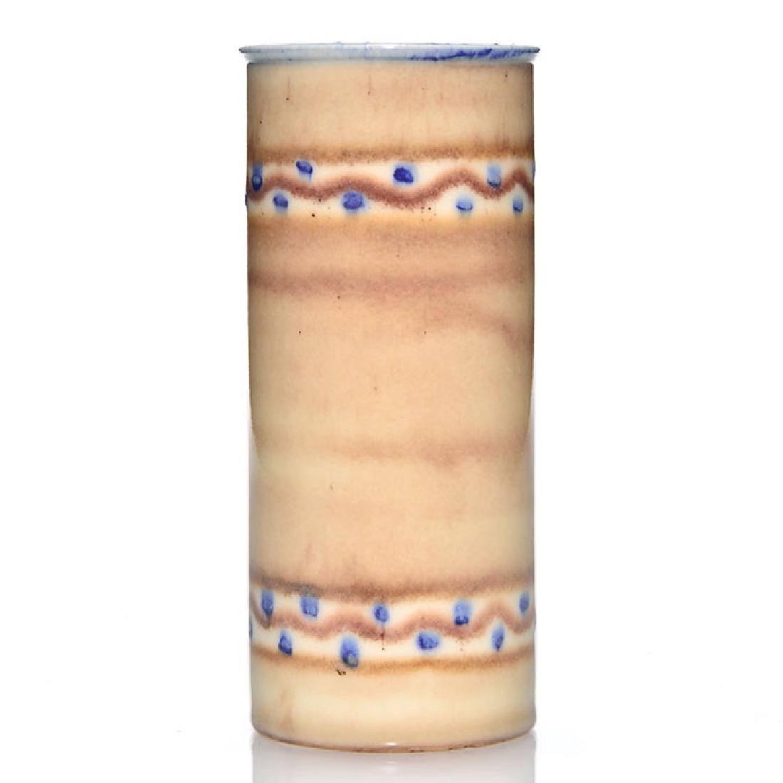 Rookwood Design Crystal vase, Jensen, 1948, 7 3/8 (1 of 2)