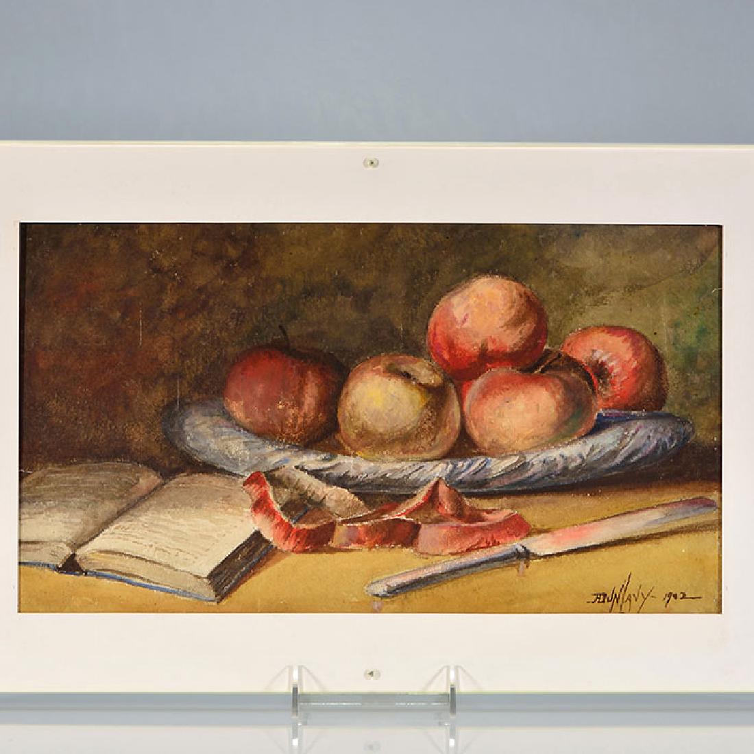 Anthony Dunlavy still life watercolor,10 1/8 x 17" (1 of 1)