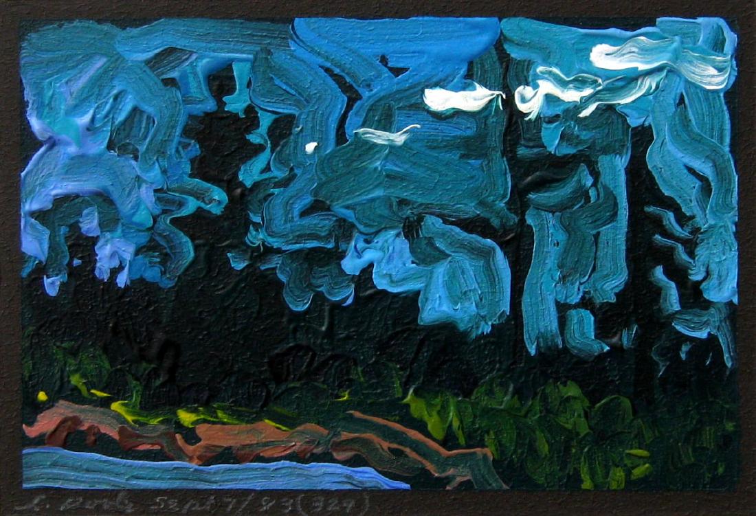 Leslie Poole (1942 - ) Untitled - Landscape (1 of 1)