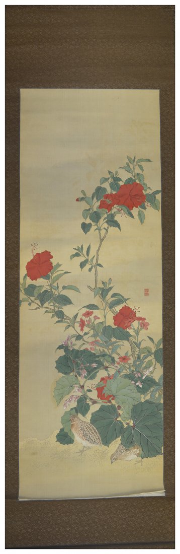 A PAIR OF CHINESE HANGING SCROLLS, SECOND HALF 19TH (1 of 1)