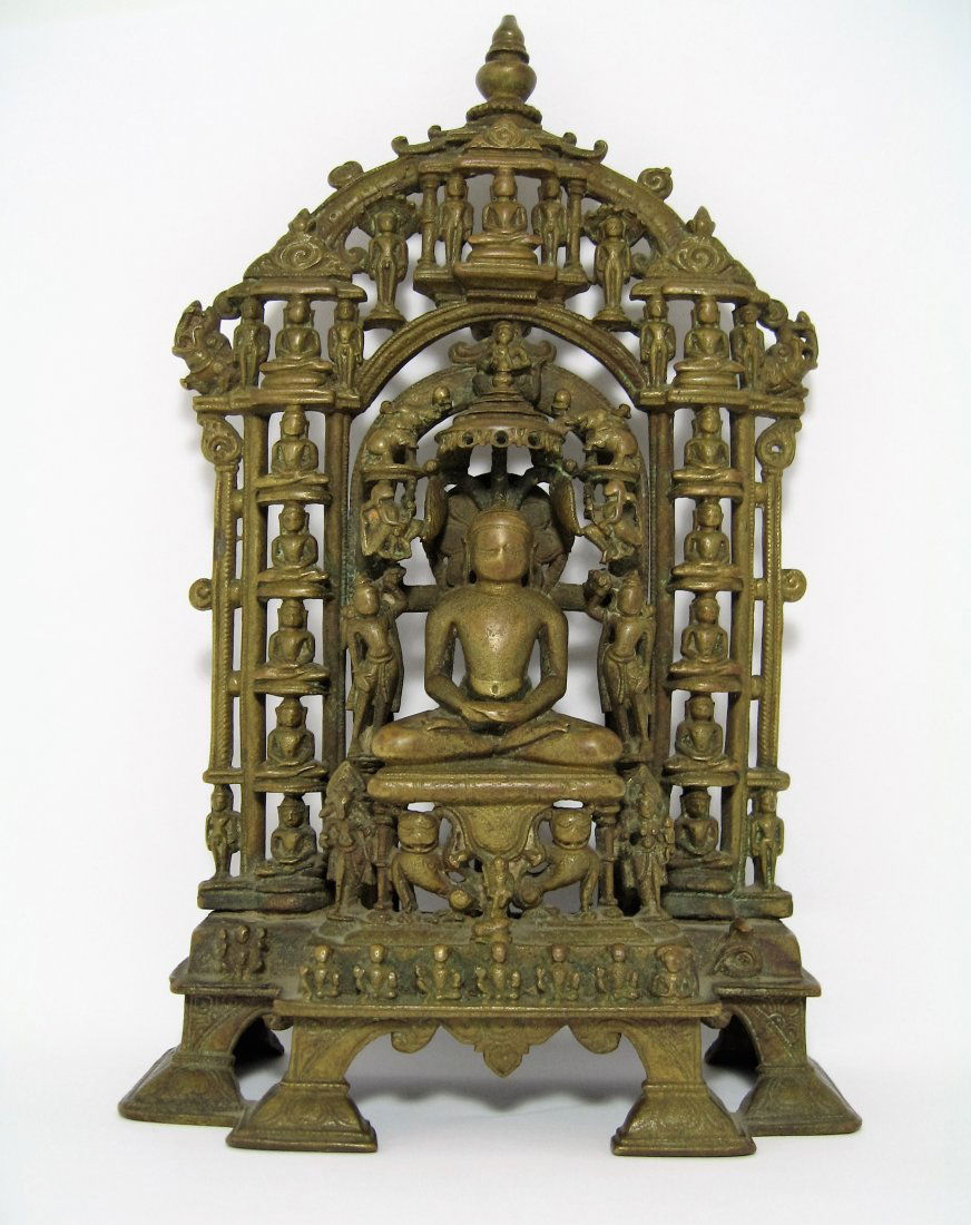 A JAIN BRONZE SHRINE, WESTERN INDIA, PROBABLY GUJARAT, Nov 23, 2016