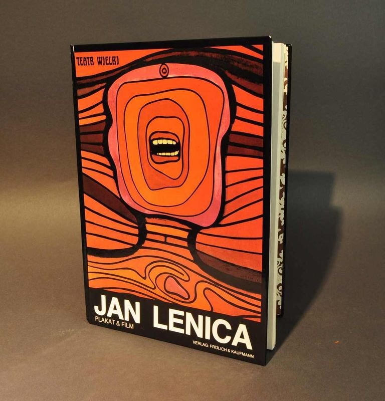 Lenica, Jan, and movie poster art, publishing Fröh: Lenica, Jan, and movie poster art, publishing Fröhlich & Kaufmann, 1981 (ISBN: 3-88725-040-0), here: Silkscreen, "edition 304/500 H = 70.0 B = 48.0 cm LENICA, Jan, Plakat- und Filmkunst, Verlag Fröh