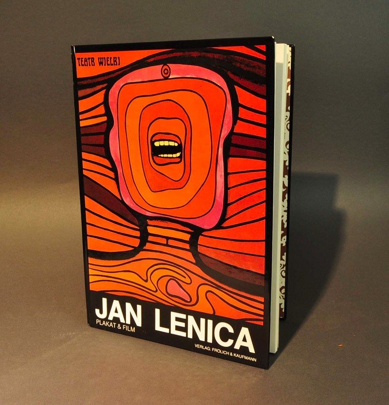 Lenica, Jan, and movie poster art, publishing Fröh: Lenica, Jan, and movie poster art, publishing Fröhlich & Kaufmann, 1981 (ISBN: 3-88725-040-0), herewith: a screen print, Edition 304/500 H = 70.0 W = 48.0 cm LENICA, Jan, Plakat- und Filmkunst, Verla