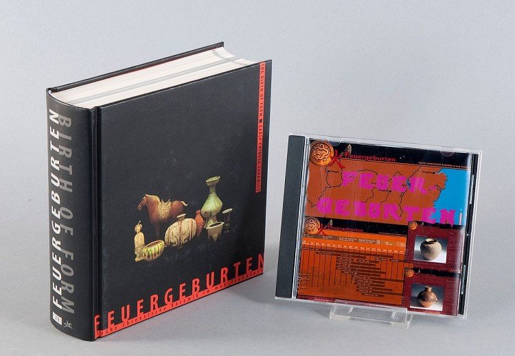 Book "Fire births," Book and CD on early Chinese cerami: Book "Fire births," Book and CD on early Chinese ceramics in mak-Frankfurt, 2002. Authors: Stephan Graf von der Schulenburg and Rainald Simon. German / English edition. Buch "Feuergeburten", Buch und