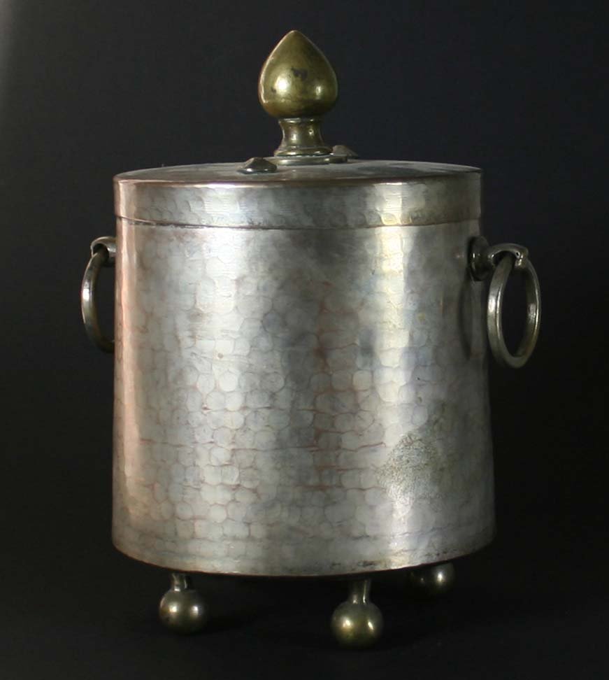 EiswürfelbehÄlter, Kupfer handgearbeitet in (1 of 3)