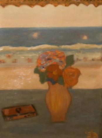 Duncan Phillips, American 1886-1966: Bouquet of Flowers, Oil on canvas, 15 x 11 1/8 inches, Circa 1930, Monogrammed lower right DP, Provenance: The Phillips Collection, Washington, D.C. until 2003. (BA-PHI-C0000)