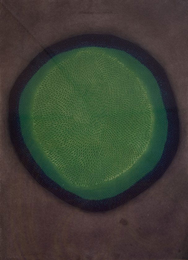 Arthur Luis Piza (Brazilian1928 - ): Intaglio, lithograph, 30 x 22 inches (print size), signed and dated 1960, stamped D'oeuvre Gravee