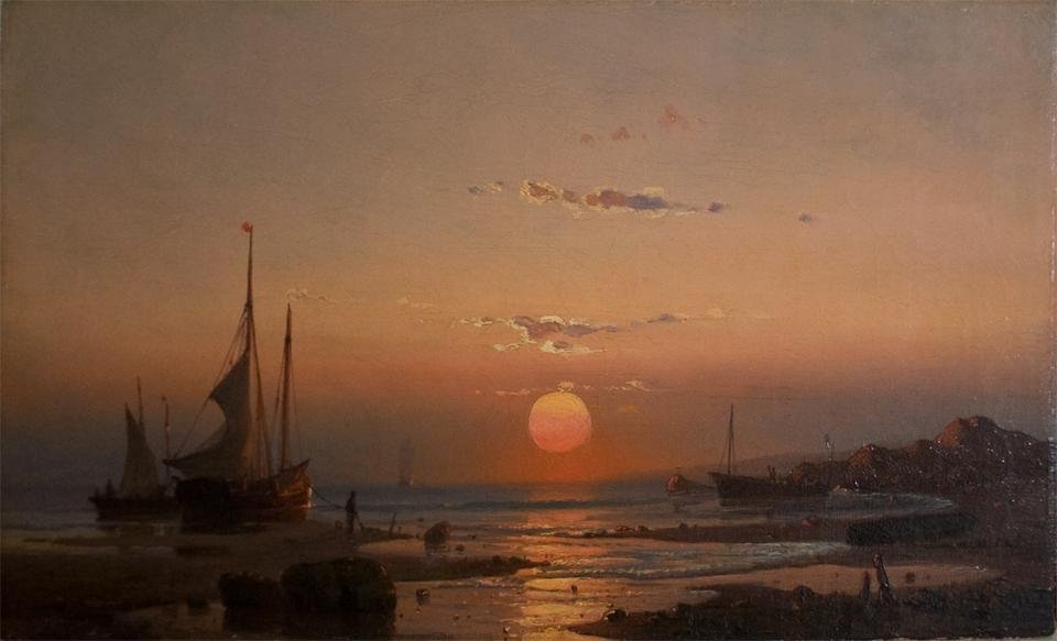 Maurice De Haas (American 1832 - 1895)