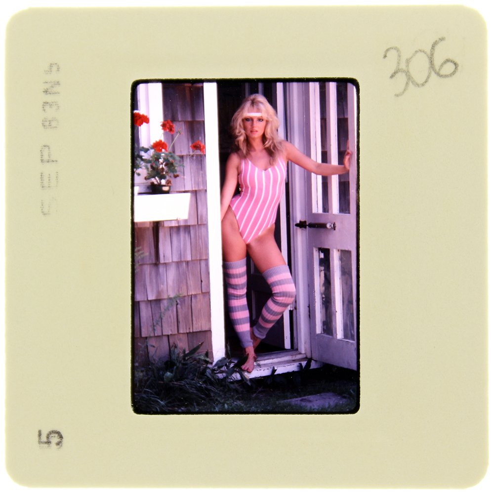 DiVina Celeste 1983 35mm By Bob Guccione: Original 35mm slide features DiVina Celeste taken by Bob Guccione in 1983.Subject: When Penthouse Vice-Chairman Kat