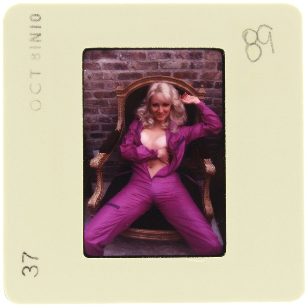DiVina Celeste 1981 35mm By Bob Guccione: Original 35mm slide features DiVina Celeste taken by Bob Guccione in 1981.Subject: When Penthouse Vice-Chairman Kat