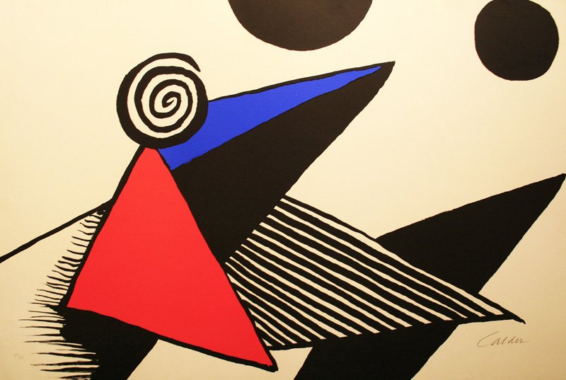 Alexander Calder (American 1898-1976) (1 of 3)