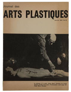 (Broodthaers) 'Journal des arts plastiques'. NÂ° 30: (Broodthaers) 'Journal des arts plastiques'. NÂ° 30. Brussels, Palais des Beaux-Arts, January 1967. Booklet in-8Â°, 24 p. Stapled. Imaginary interview with RenÃ© Magritte by Marcel Broodthaers.