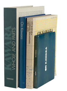 (conceptual art) On Kawara. A set of five catalogu: (conceptual art) On Kawara. A set of five catalogues:-) continuity/ discontinuity 1963 - 1979. Moderna Museet, Stockholm/ 1980, Van Abbemuseum, Eindhoven, 1981. In-4°. 110 numb.pp. Orig. ill. softc